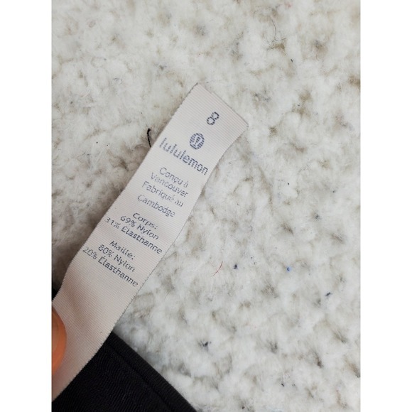 Lululemon Speed Up Crop 21" Leggings sz 8 28-29x21 Black Stretch Yoga Gym Run - Picture 8 of 11